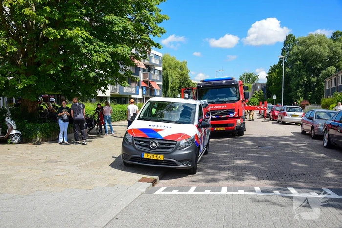 Flinke brand in appartementencomplex