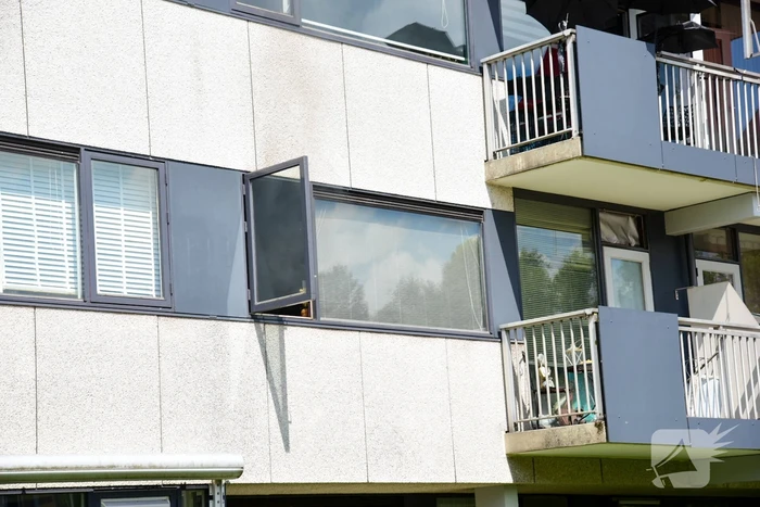 Flinke brand in appartementencomplex