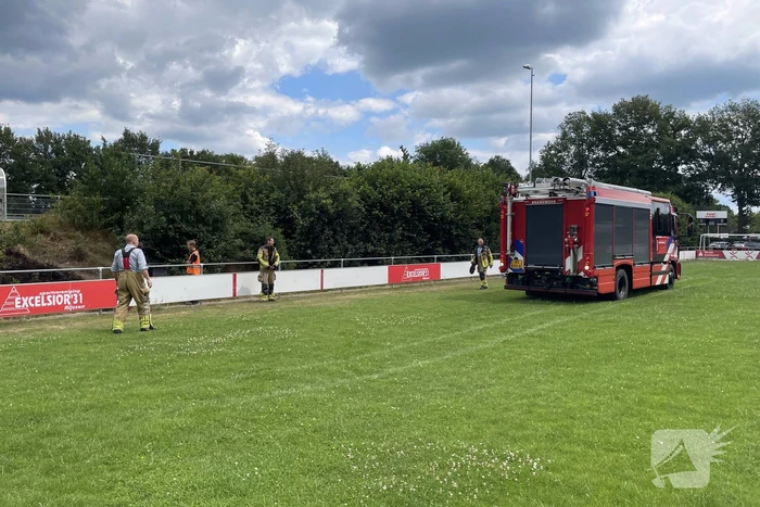 Brand in bosschage van voetbalclub Excelsior '31