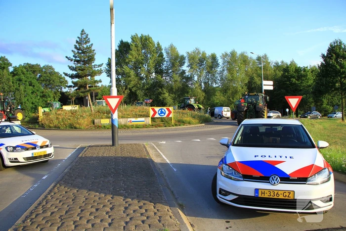Politie voorkomt blokkade door boeren