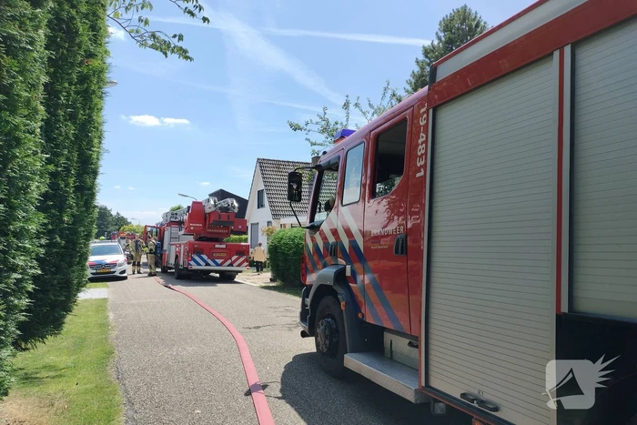 Brand in woning snel onder controle