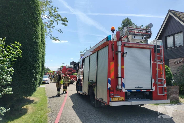Brand in woning snel onder controle