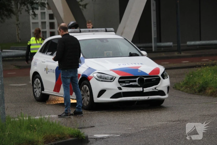 Politieauto betrokken bij ongeval