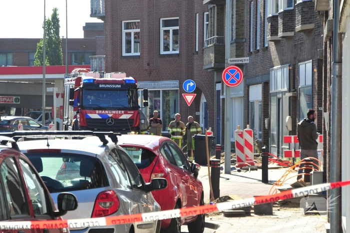 Onderzoek naar gaslucht bij werkzaamheden