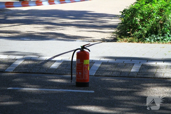 Straat afgezet naar gaslekkage
