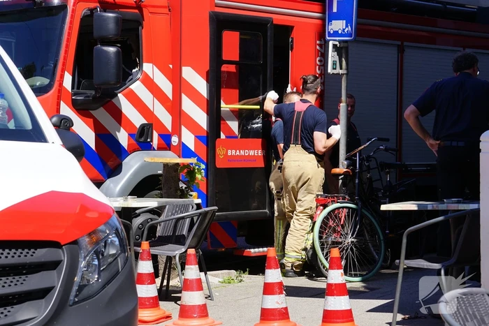 Brandweer doet onderzoek naar onbekende stof