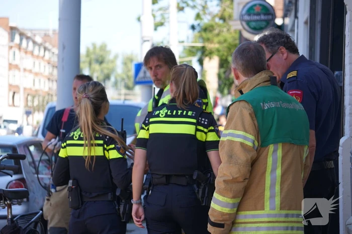 Brandweer doet onderzoek naar onbekende stof