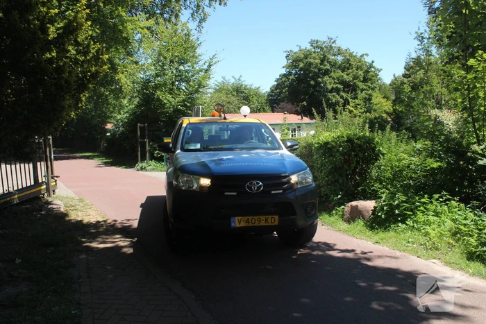 Zeer grote duinbrand naast Attractiepark Duinrell