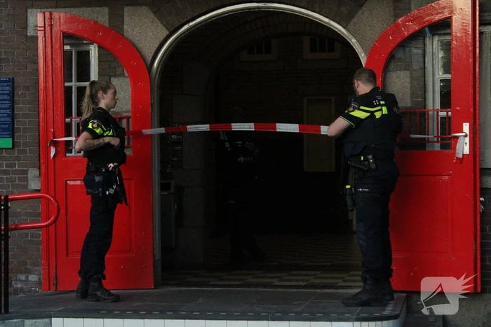 NS-station afgezet door politie