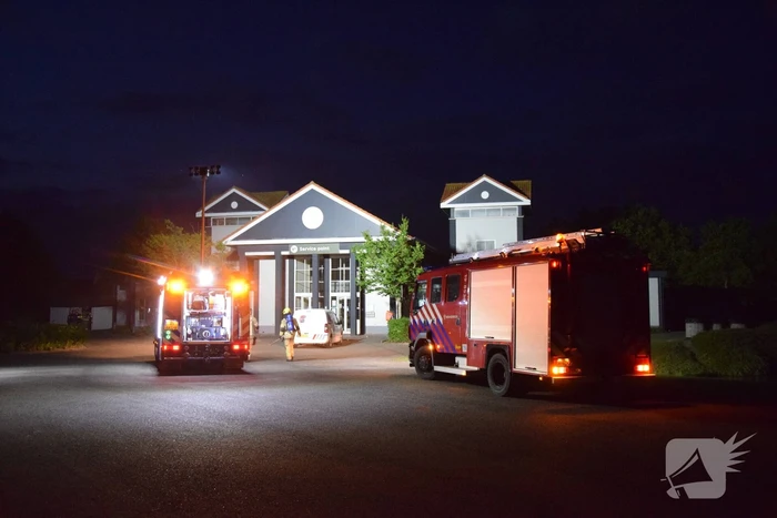 Kleine brand bij receptie van vakantiepark