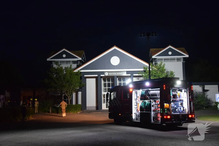 Kleine brand bij receptie van vakantiepark