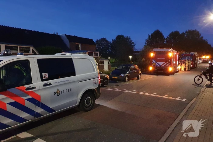 Aanhouding na agressief gedrag tegen brandweer