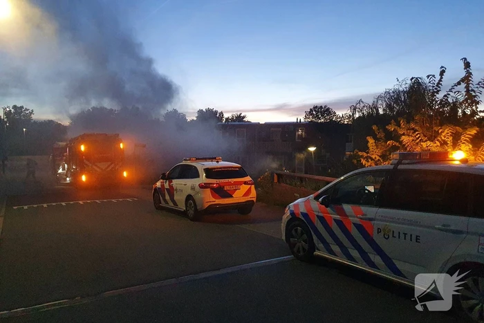 Aanhouding na agressief gedrag tegen brandweer