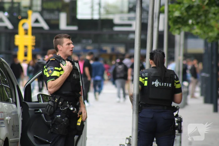 Melding vuurwapengevaarlijk persoon centraal station