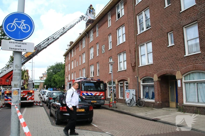 Brand in appartementencomplex