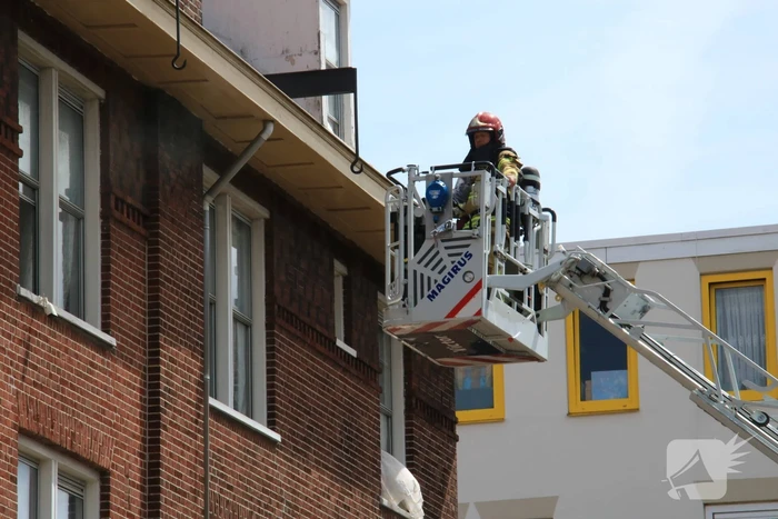 Brand in appartementencomplex