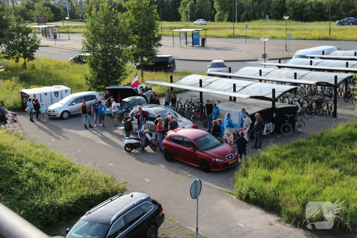 Boeren houden vreedzaam protest bij A27