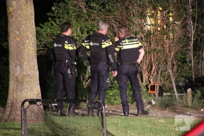 Enorme ravage na explosie in woning