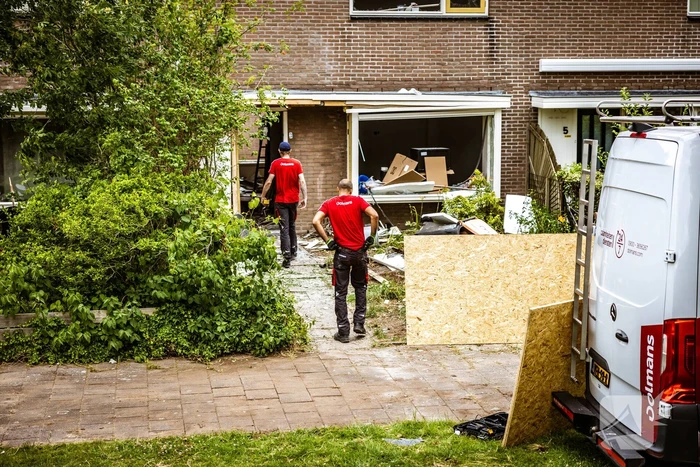 Woningen ontruimd door ontploffing
