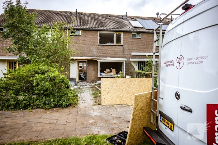 Woningen ontruimd door ontploffing