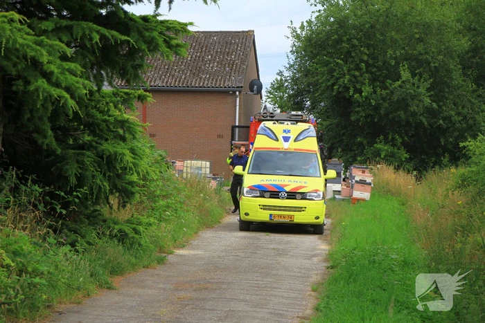 Overleden persoon aangetroffen bij bedrijf