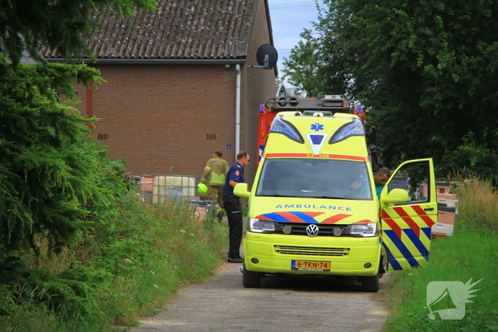 Overleden persoon aangetroffen bij bedrijf