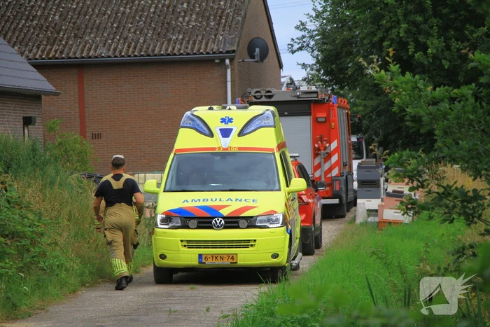 Overleden persoon aangetroffen bij bedrijf
