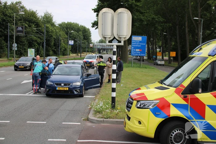 Schade bij kop-staart botsing