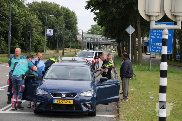 Schade bij kop-staart botsing