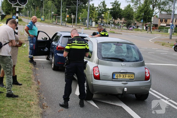 Schade bij kop-staart botsing