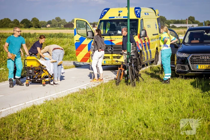 Traumahelikopter landt voor ongeval met kind