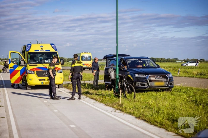 Traumahelikopter landt voor ongeval met kind