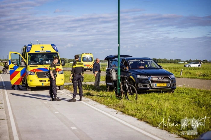 Traumahelikopter landt voor ongeval met kind