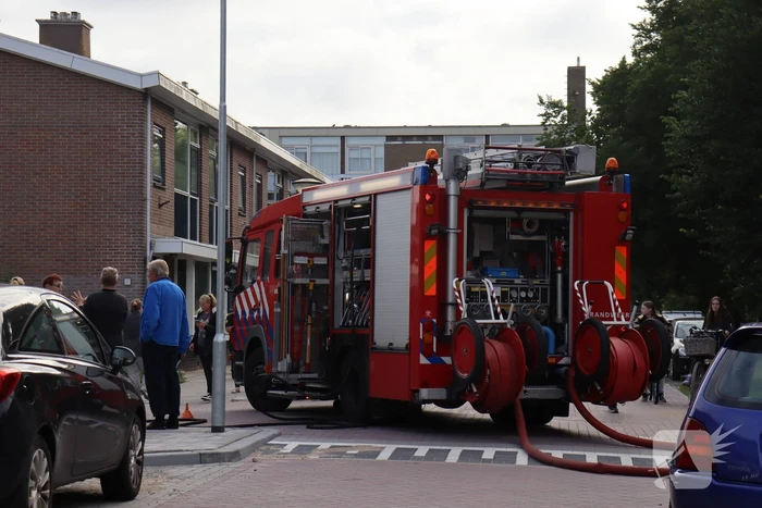 Brand in garage snel onder controle