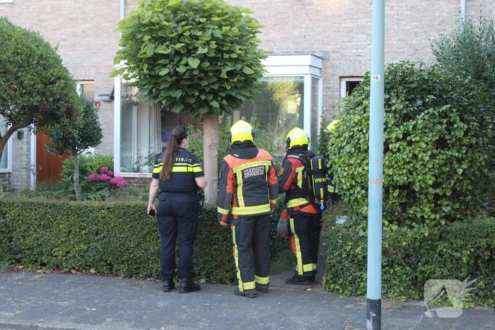 Persoon gewond bij woningbrand