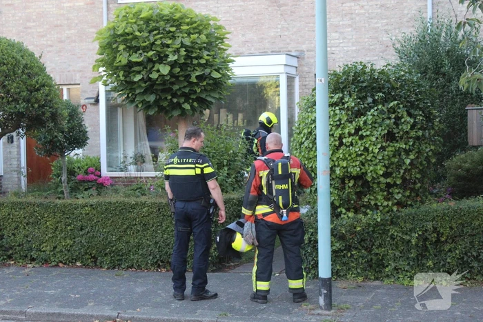 Persoon gewond bij woningbrand