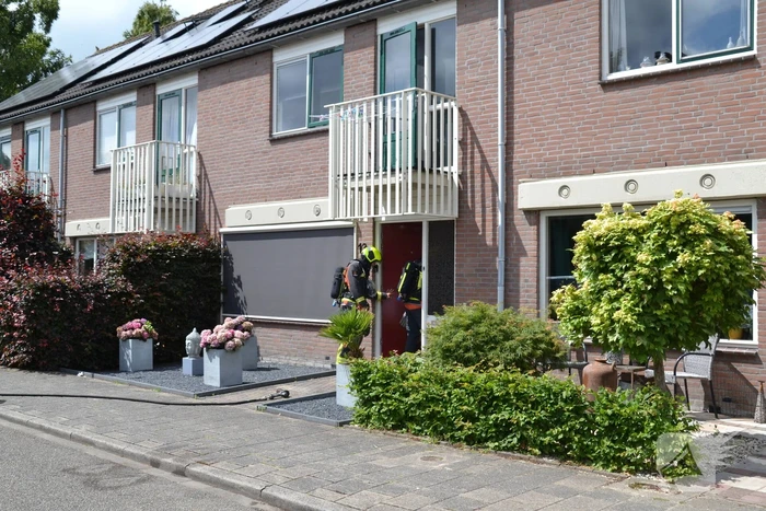 Gaslucht in woning zorgt voor inzet brandweer