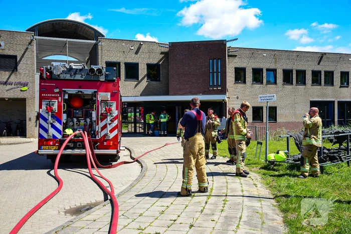 Jeugdgevangenis De Hartelborgt ontruimd vanwege brand