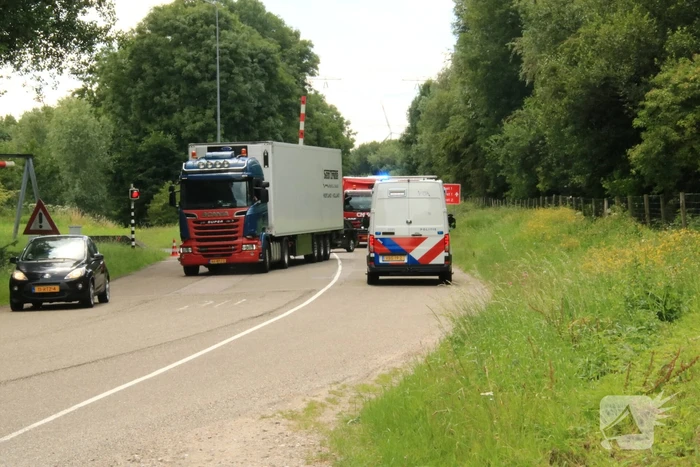 Coentunnel afgesloten na ongeval