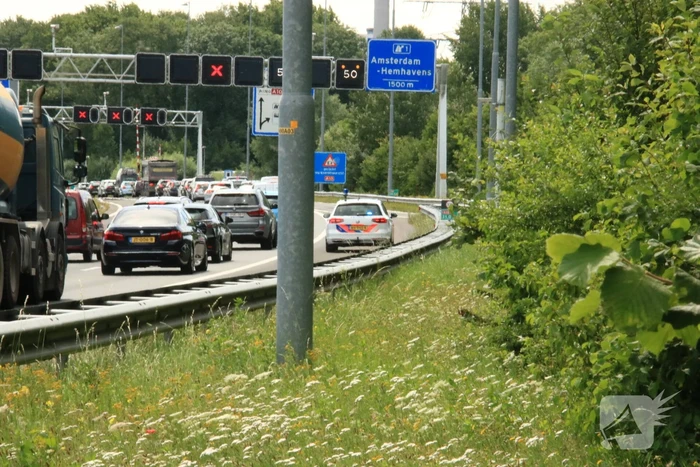 Coentunnel afgesloten na ongeval