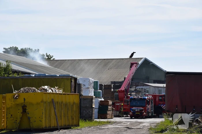 Grote brand in houtzagerij