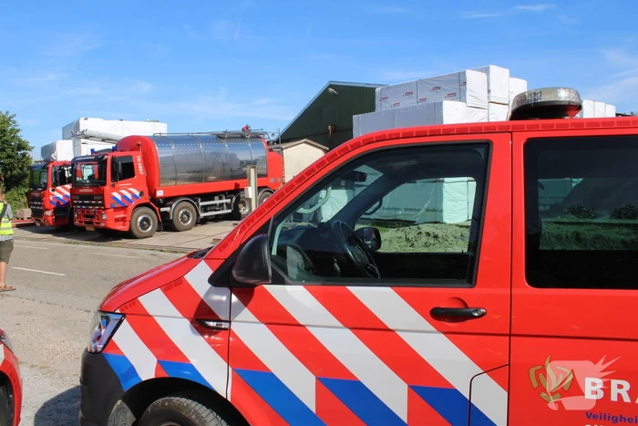 Grote brand in houtzagerij