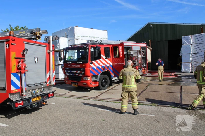 Grote brand in houtzagerij