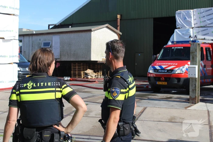 Grote brand in houtzagerij