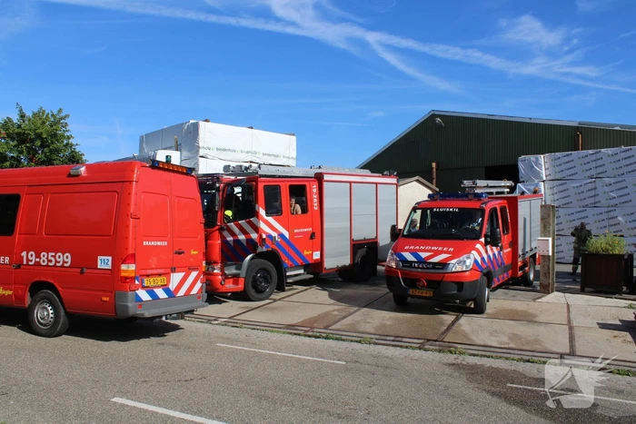 Grote brand in houtzagerij