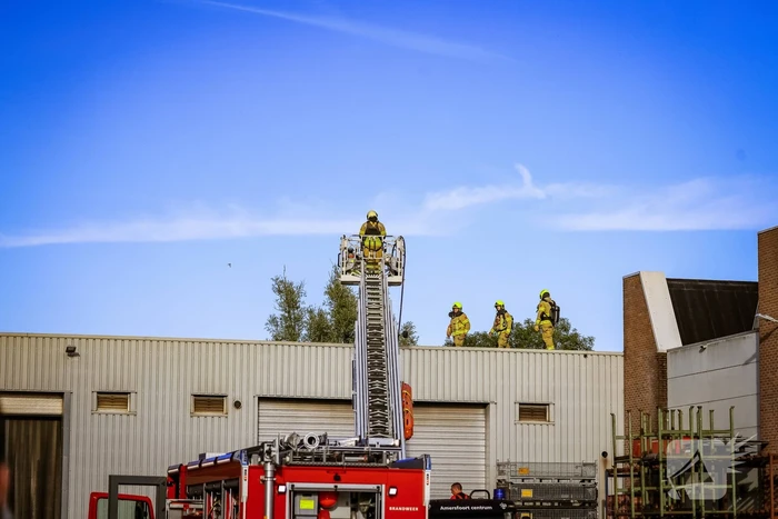 Brand bij metaalbedrijf