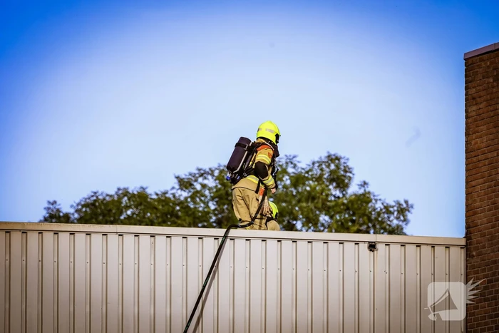 Brand bij metaalbedrijf