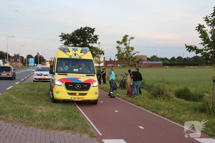 Twee ongevallen door groep dronken fietsers