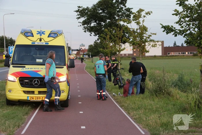 Twee ongevallen door groep dronken fietsers