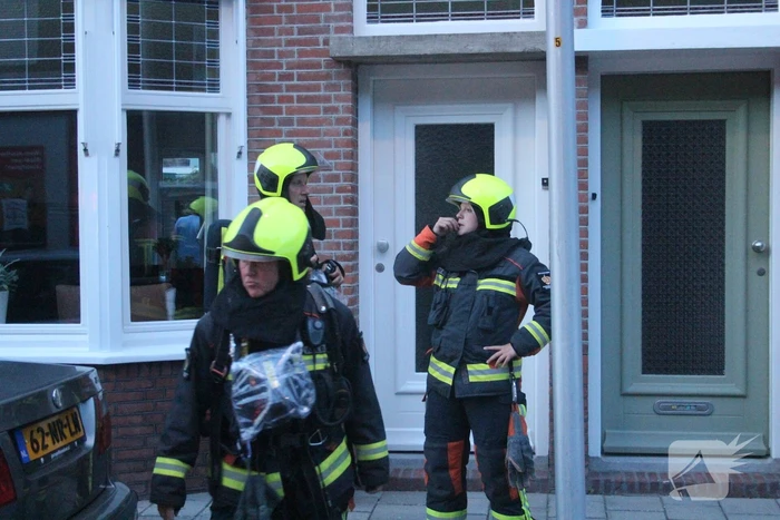 Brand in aanbouw snel geblust